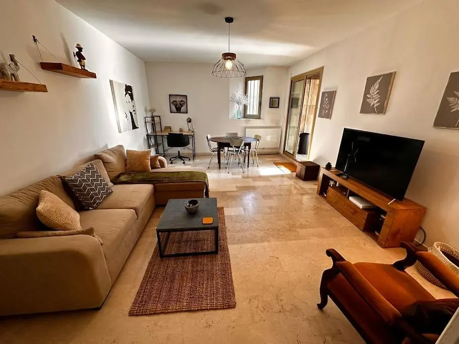 公寓 Charmant Appartement Proche Plage 4P Avec Jardin 马赛